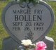  Margie <I>Fry</I> Bollen