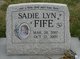  Sadie Lyn Fife
