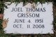 Joel Thomas Grissom Photo