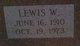  Lewis W. West