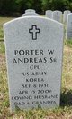  Porter W Andreas Sr.