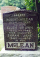  Ellen <I>Brown</I> McLean