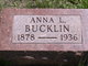   Anna L <I>Eaton</I> Bucklin