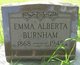  Emma Alberta Burnham