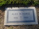  Alice M. Rance