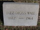  Harriet Inez <I>Diggs</I> Wall