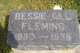  Elizabeth “Bessie” <I>Gill</I> Fleming