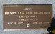  Henry Leaton Wiginton Jr.