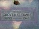  Grover Cleveland Davis