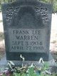  Frank Lee Warren