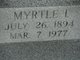  Myrtle Ivey <I>Hale</I> Holder