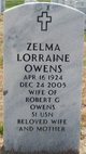  Zelma Lorraine Owens