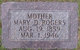  Mary Delilah “Molly” <I>Baker</I> Rogers