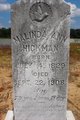  Malinda Ann <I>Hall</I> Hickman