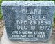  Clara Belle <I>Lee</I> Webb