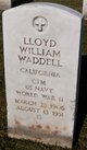 CPO Lloyd William Waddell