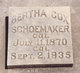  Bertha Jane <I>Bell</I> Cox/Schoemaker