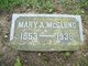  Mary Agnes <I>McCabe</I> McClung