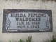  Hulda Matilda <I>Pepling</I> Waldemar