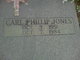 Carl Phillip Jones