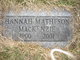  Hannah Bertha <I>Matheson</I> McKenzie