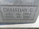  Christian George Hoover