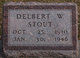  Delbert Walker Stout