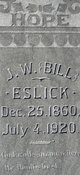  James William “Bill” Eslick