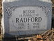  Bessie <I>Kavanaugh</I> Radford