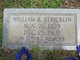  William R. Stricklin