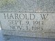  Harold William “Buddy” Gilmore Sr.