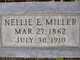  Eliza E. “Nellie” <I>Babbitt</I> Miller
