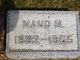  Maud Mary Case