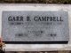  Garr B Campbell