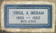  Virgil Abraham Ingram