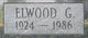  Elwood Glenford West