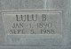  Lulu Belle <I>Wilbur</I> Testroet