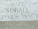  Mary Schall