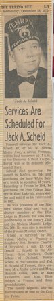  Jacob A. “Jack” Scheid