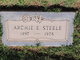  Archie E Steele