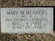  Mary Matilda <I>Meaders</I> Edwards