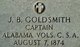 Capt John Bradley Goldsmith Sr.