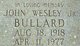  John Wesley Bullard Jr.