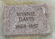 Winnie Etta <I>Larkins</I> Davis