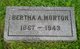  Bertha A Morton