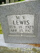  M. V. Lewis