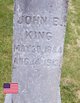 Pvt John B. King