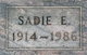  Sadie Ethel <I>Beaumont</I> Auger