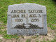  Archie Taylor