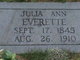  Julia Ann <I>Barksdale</I> Everette